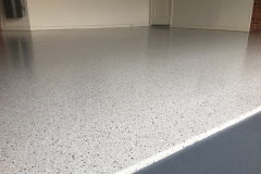 Epoxy Flake Flooring - Garage After